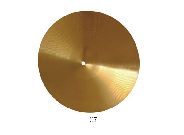 Brass cymbal   C7